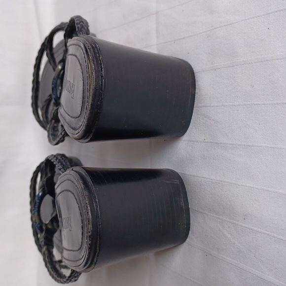 Enzo Angiolini "Elson" Leather Block Heel Mule Style Sandal- Sz. 7 - Picture 5 of 11